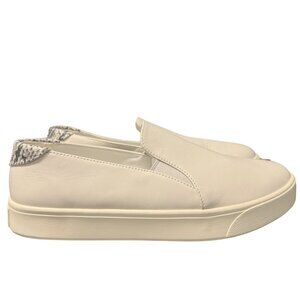 Cole Haan Grandpro Spectator 2.0 Shoes Womens 8.5 B Cream Leather Slip On Loafer